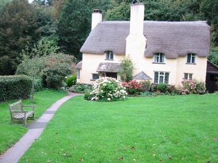 thatched house